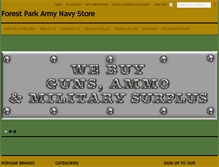 Tablet Screenshot of fparmynavy.com